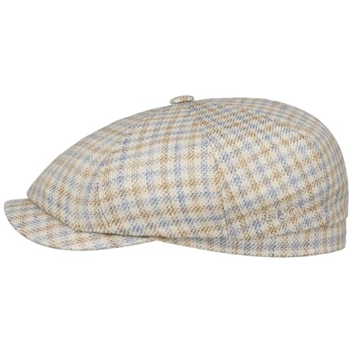 stetson-vanmore-flat-cap-leinen-baumwolle-karo-made-in-eu image 5