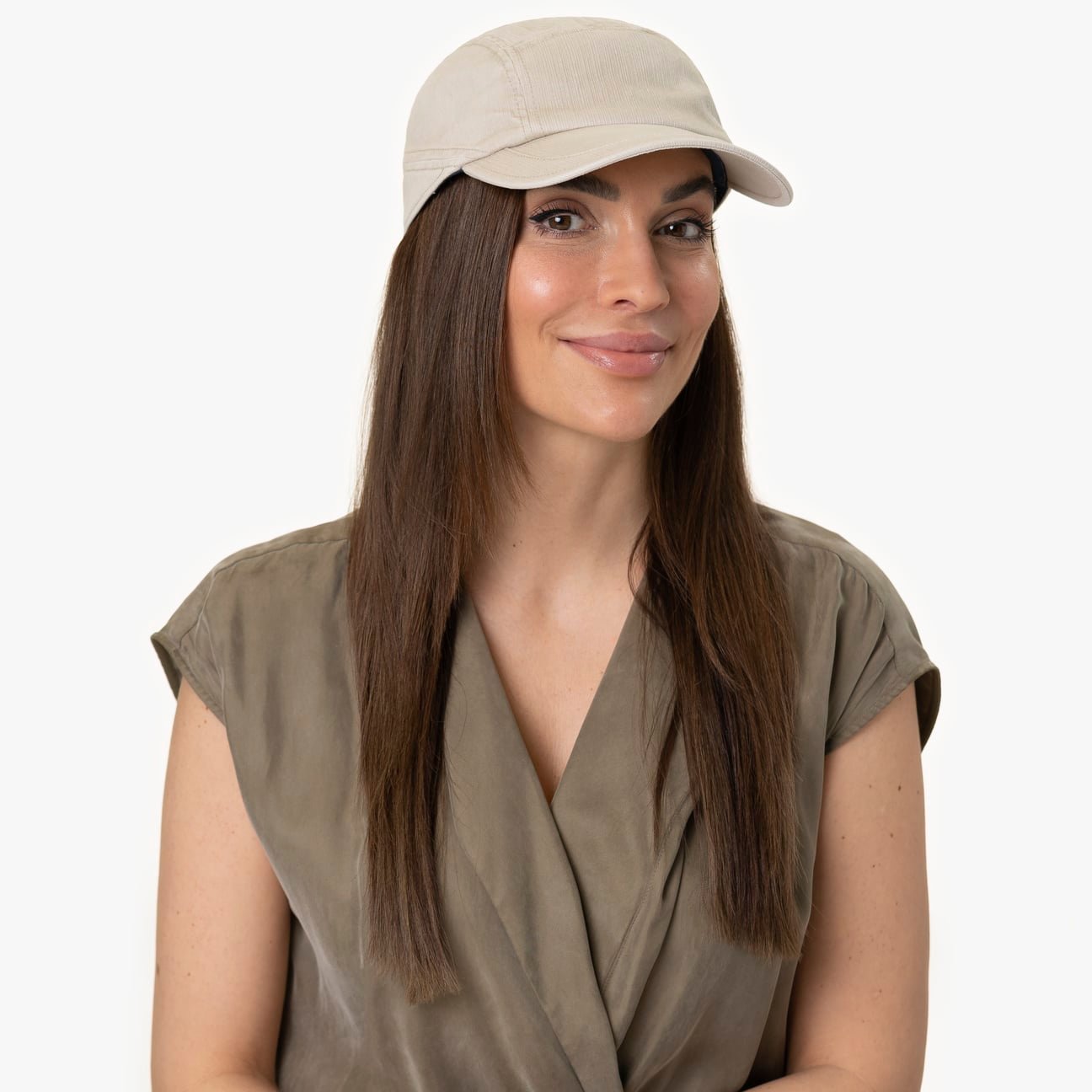 mayser-speedy-baumwollcap-mit-uv-schutz-baseballcap-cord-look image 1