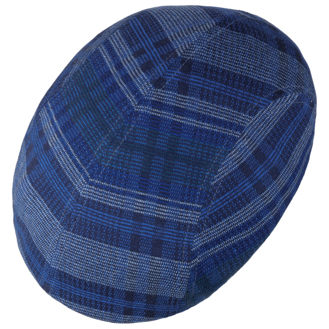 mayser-prince-soft-cotton-mix-flatcap-herren-schieberm-tze-gestreift image 3