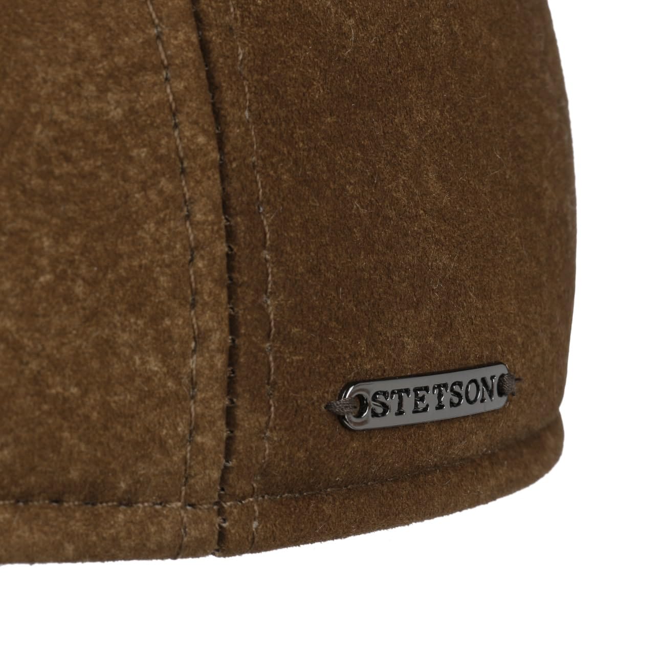 stetson-texas-lambskin-flatcap-ledercap-lammleder-meliert image 5