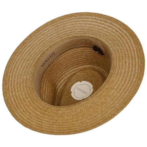 stetson-mandeco-toyo-strohhut-traveller-natur-mit-lederband-unisex image 7