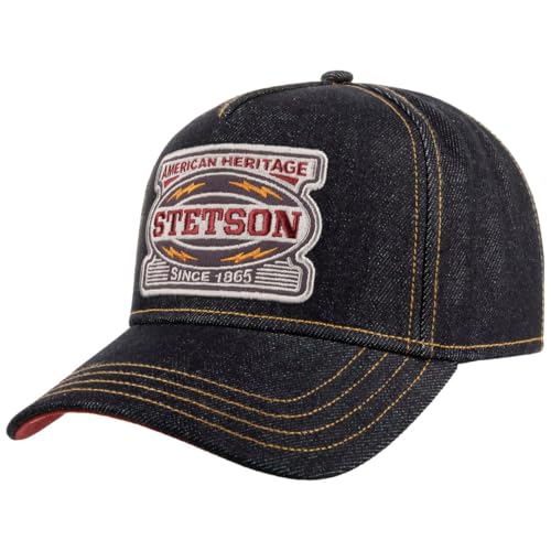 stetson-dark-denim-cap-uni-meliert-snapback-herren-cap image 7
