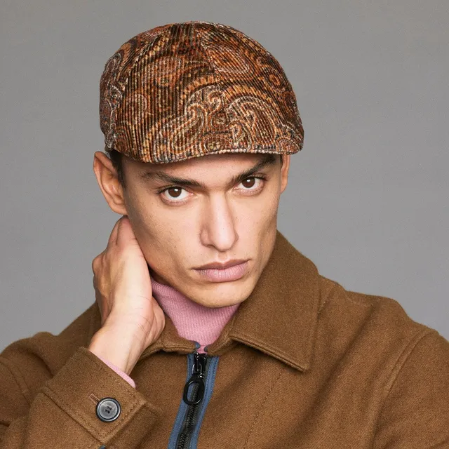 mayser-billy-paisley-cord-flatcap-zechbauer-herren image 1