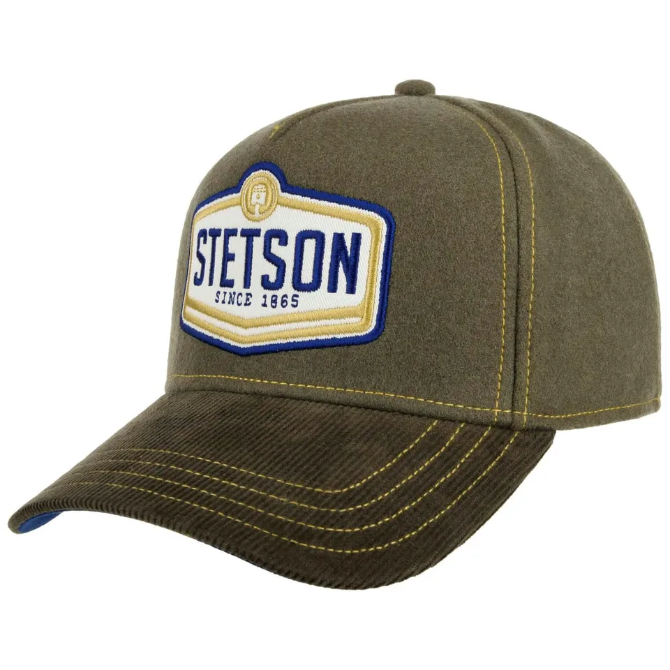 stetson-wordmark-patch-stoffcap-baseballcap-cordschirm-herren image 1