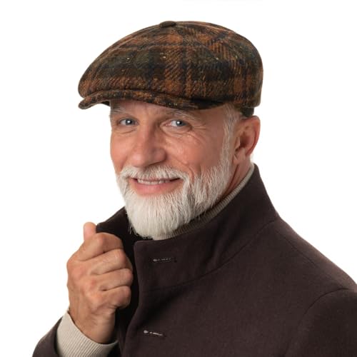 stetson-hatteras-terrick-ballonm-tze-8-panel-retro-karo-wolle-made-in-germany-he image 7