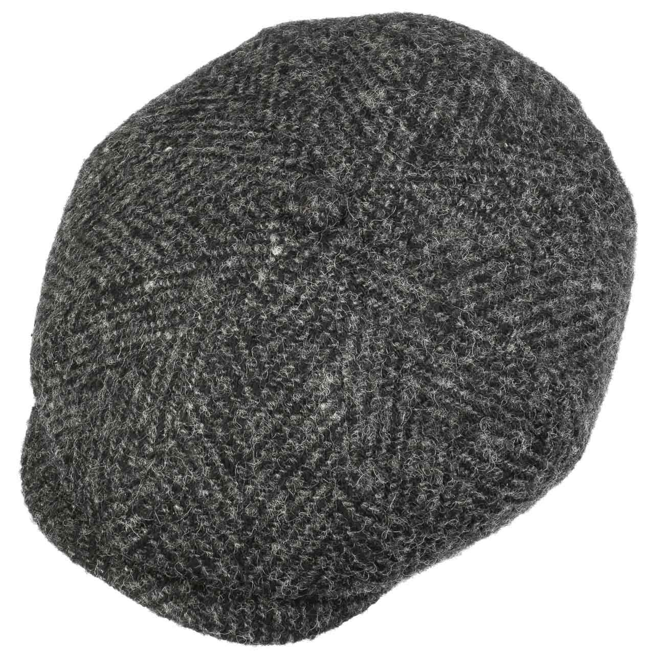 stetson-hatteras-herringbone-flatcap-schirmm-tze-schurwolle-schwarz image 2