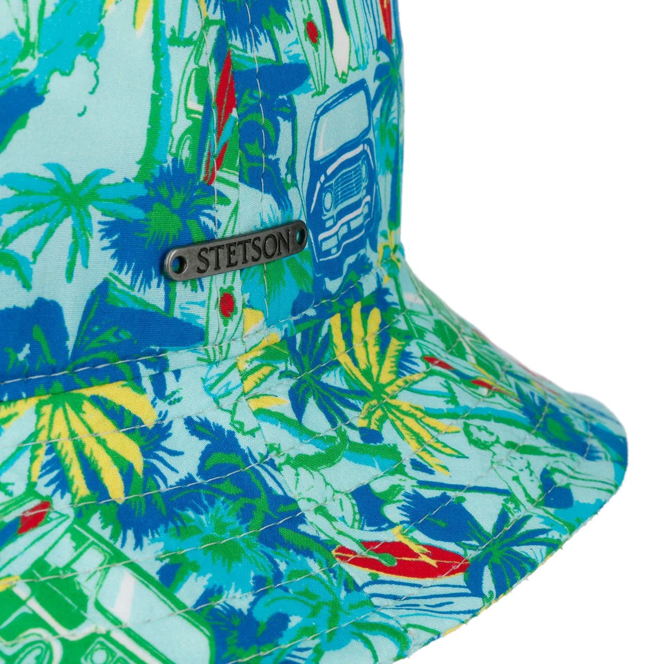 stetson-beach-vibes-bucket-stoffhut-baumwolle-leinen-mix-mehrfarbig image 4