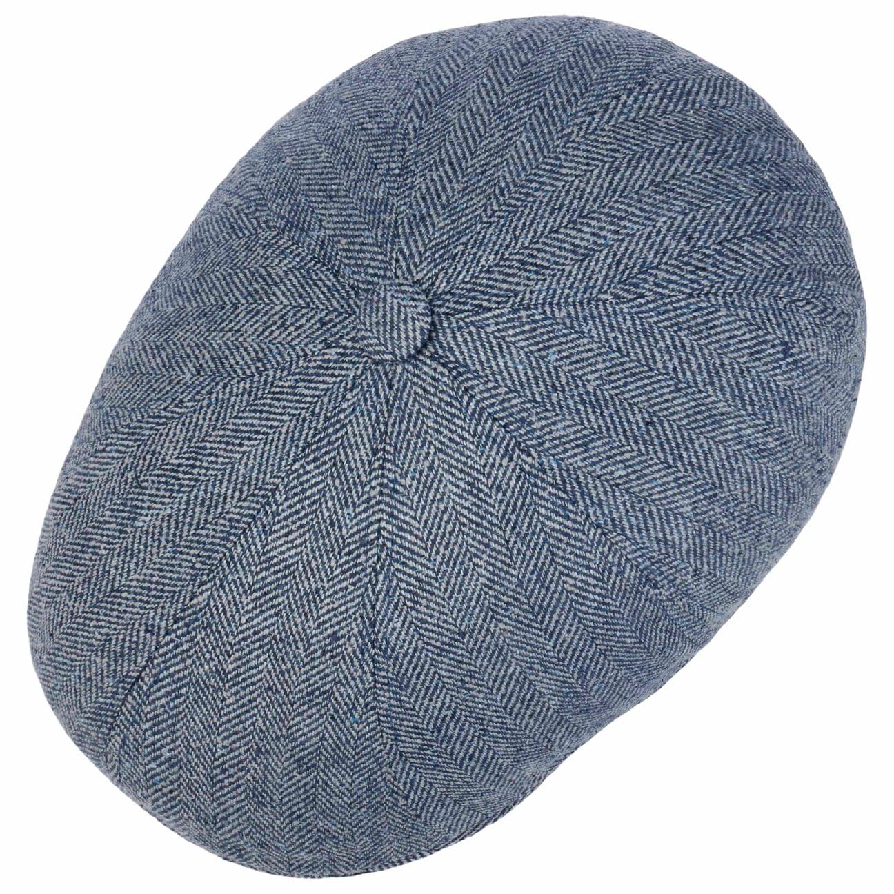 stetson-harridge-silk-flatcap-fischgrat-herren-schirmm-tze-mehrfarbig-made-in-ge image 3