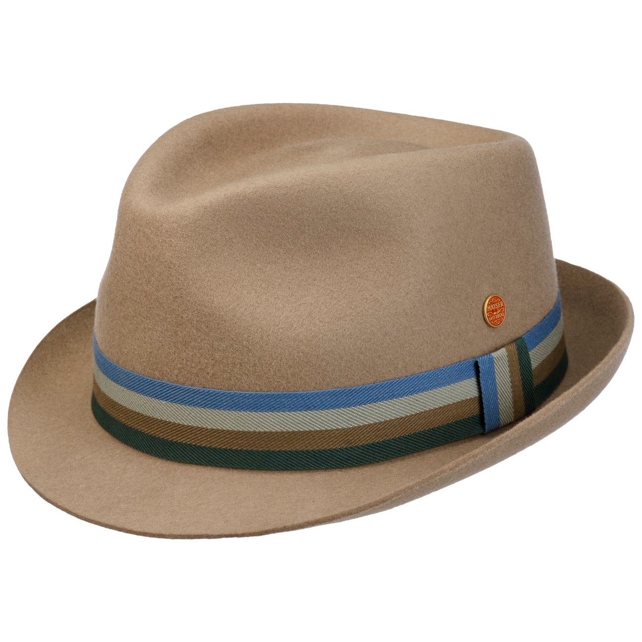 mayser-samu-striped-band-pork-pie-wollhut image 6