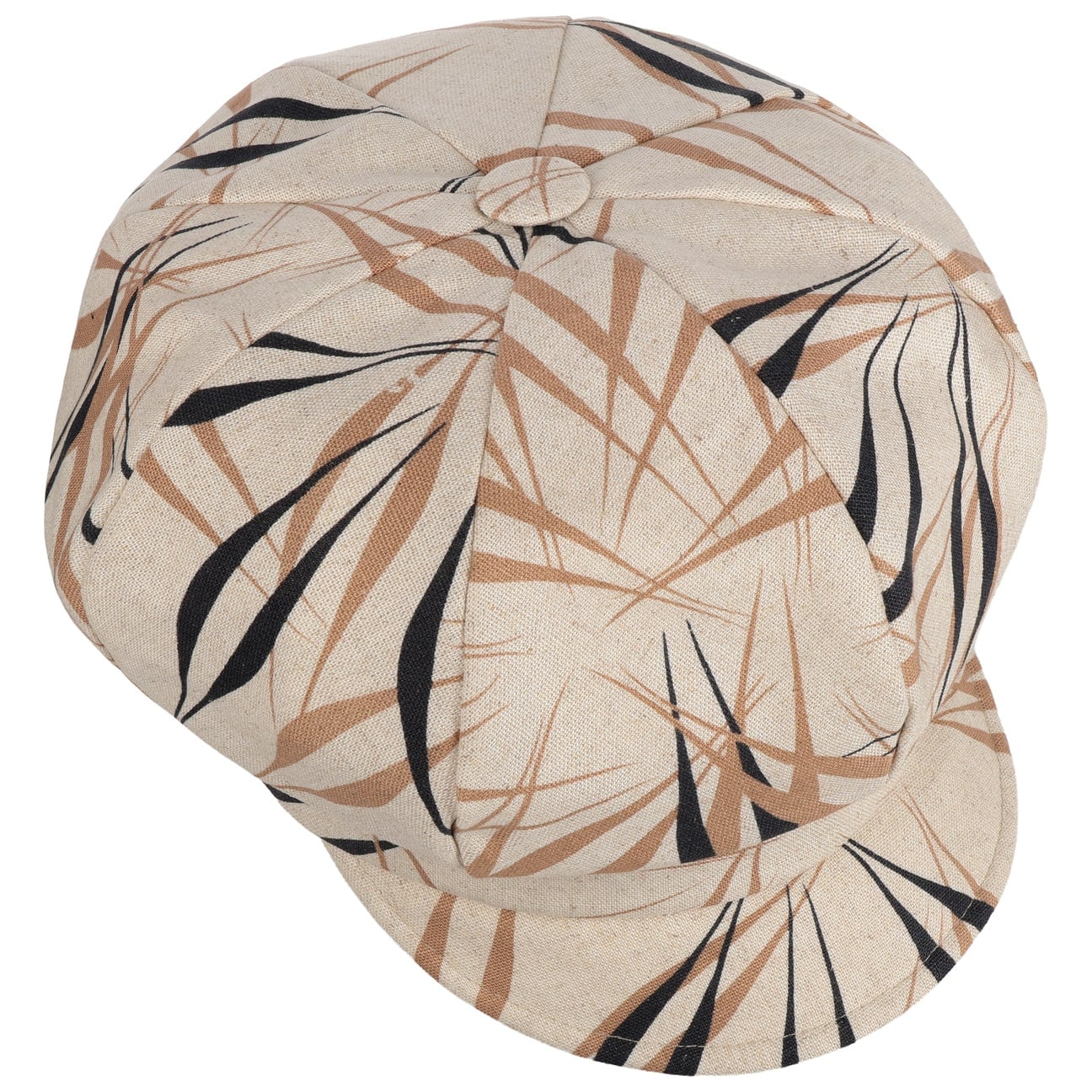 mayser-anja-floral-ballonm-tze-baker-boy-aus-leinen-mix image 2