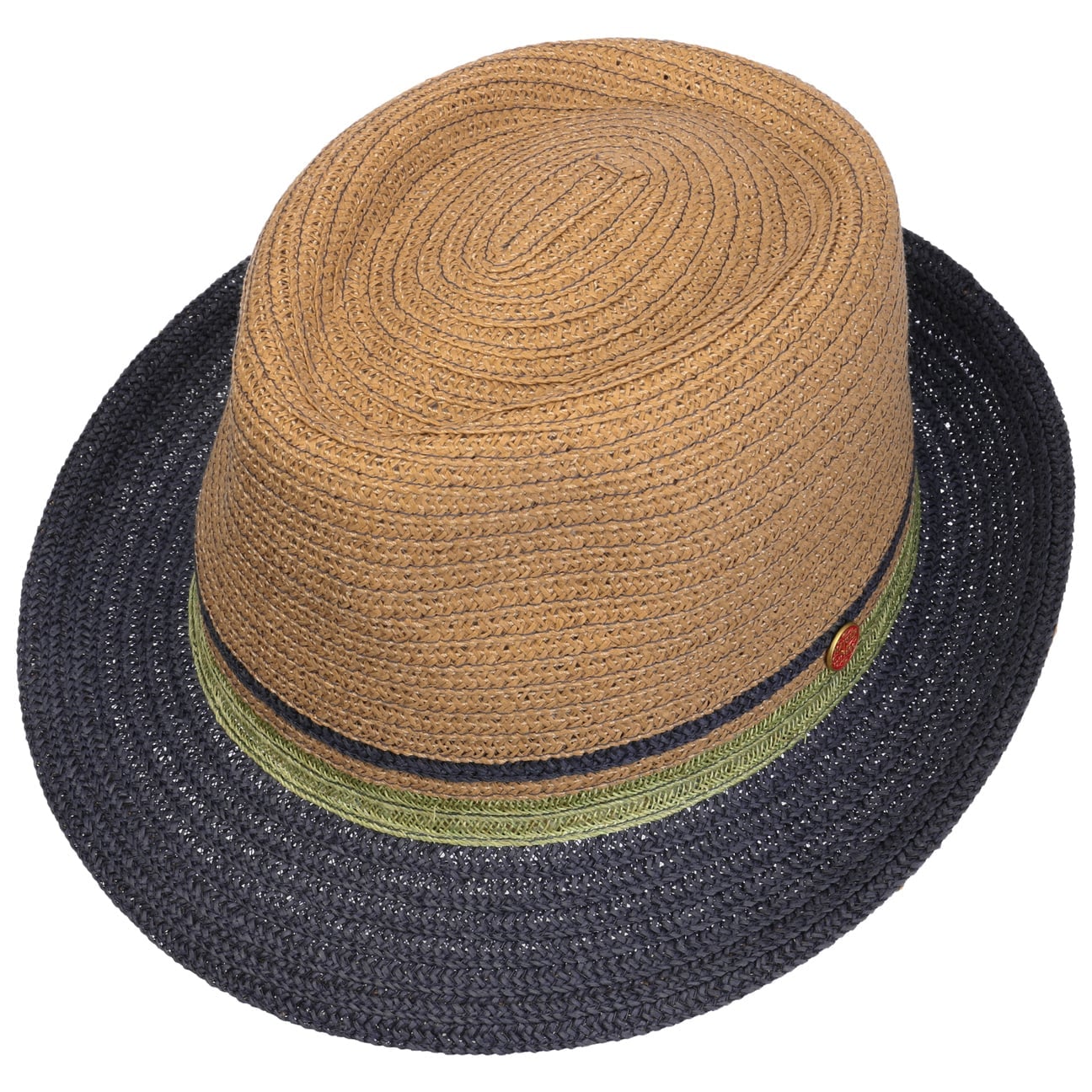 mayser-tricolour-trilby-strohhut-leichter-herren-sommerhut-aus-papierstroh image 2