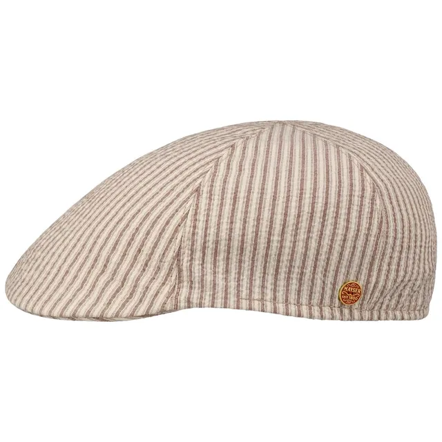 mayser-cotton-summer-stripes-flatcap-aus-baumwolle-mit-streifen image 1