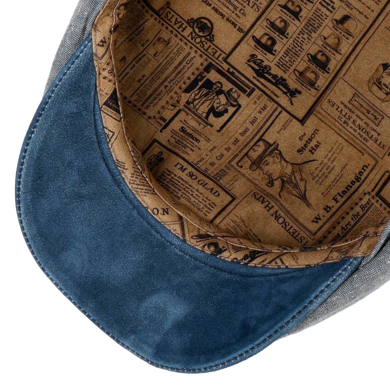 stetson-hatteras-liraco-flatcap-mit-lederschirm-made-in-germany image 3