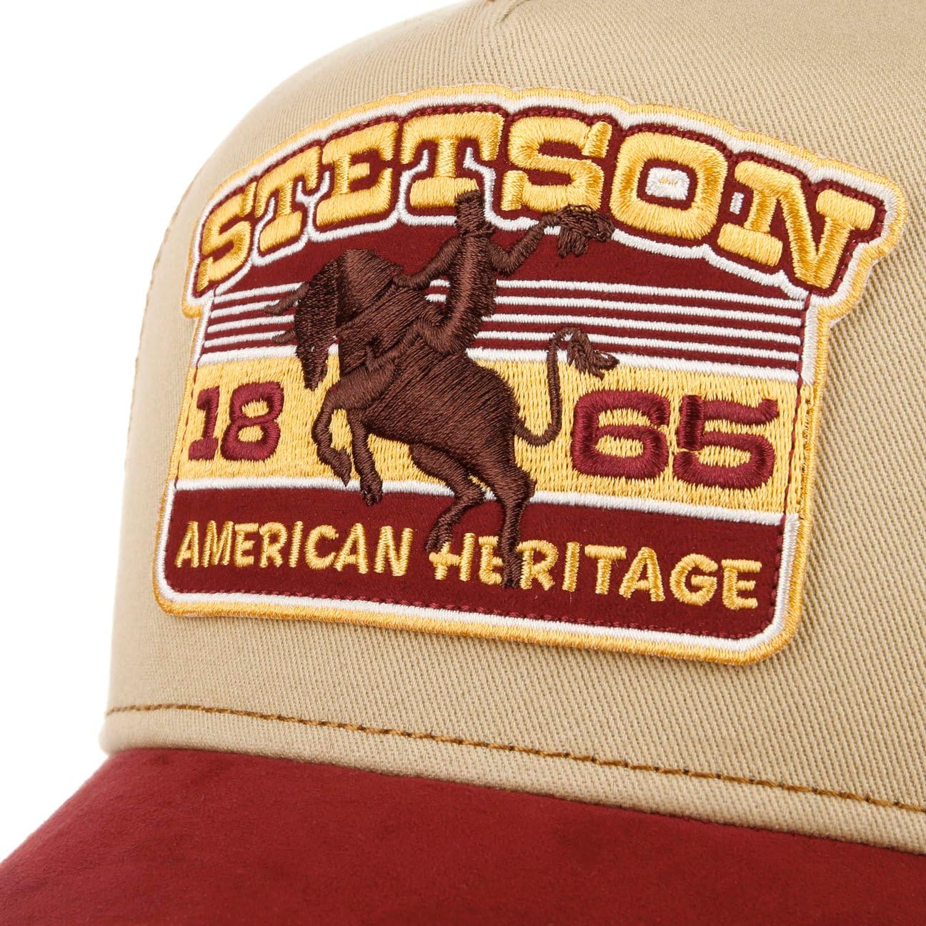 stetson-heritage-rodeo-trucker-cap-baumwolle-verstellbar image 6