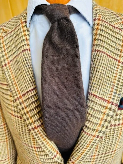 ascot-cashmerekrawatte-supersoft-chocolatebrown image 1