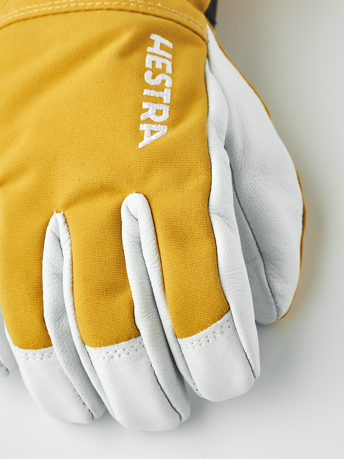 hestra-army-leather-heli-ski-jr-5-finger-kinder-skihandschuhe image 2