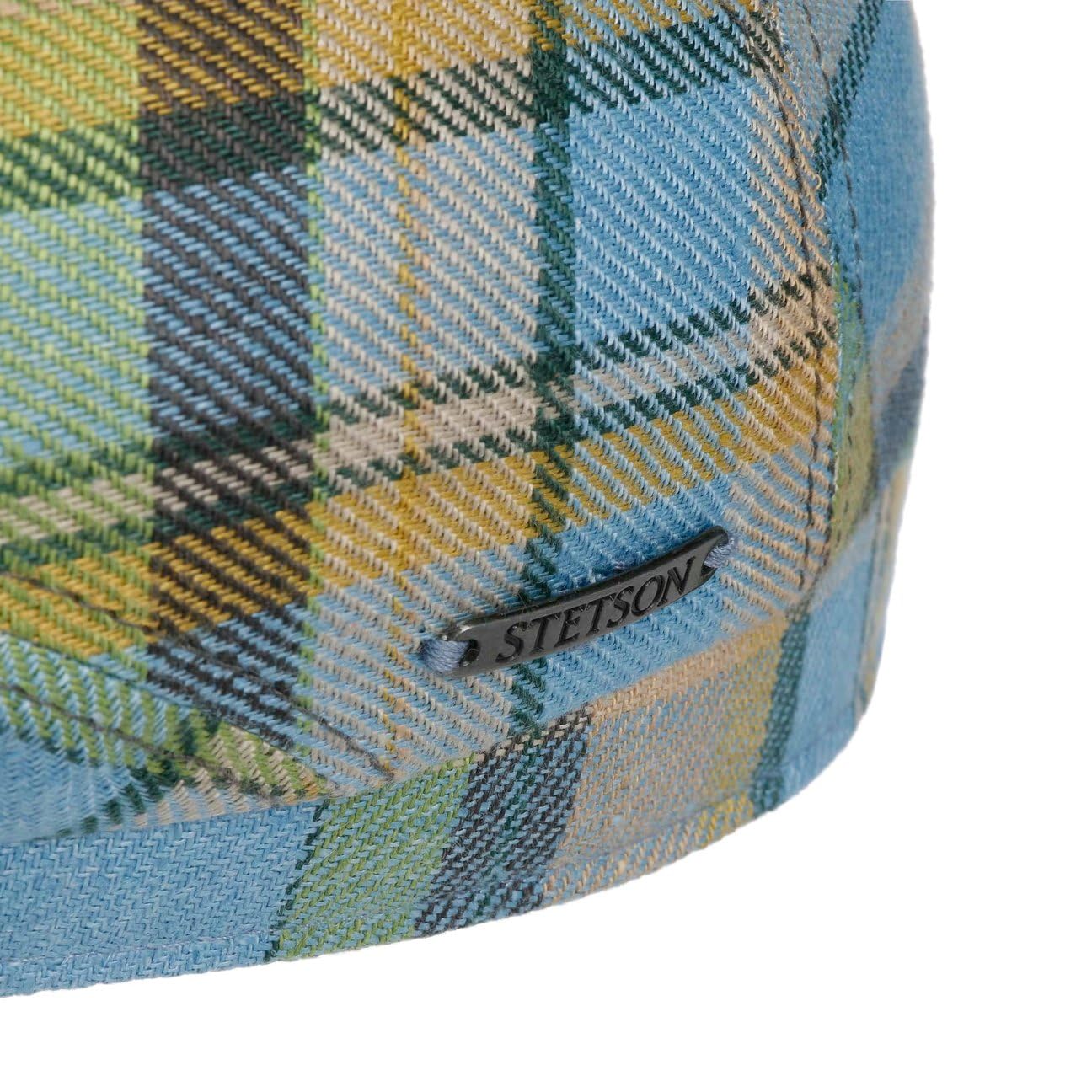 stetson-driver-flatcap-checked-linen-karo-aus-100-leinen-made-in-eu image 6