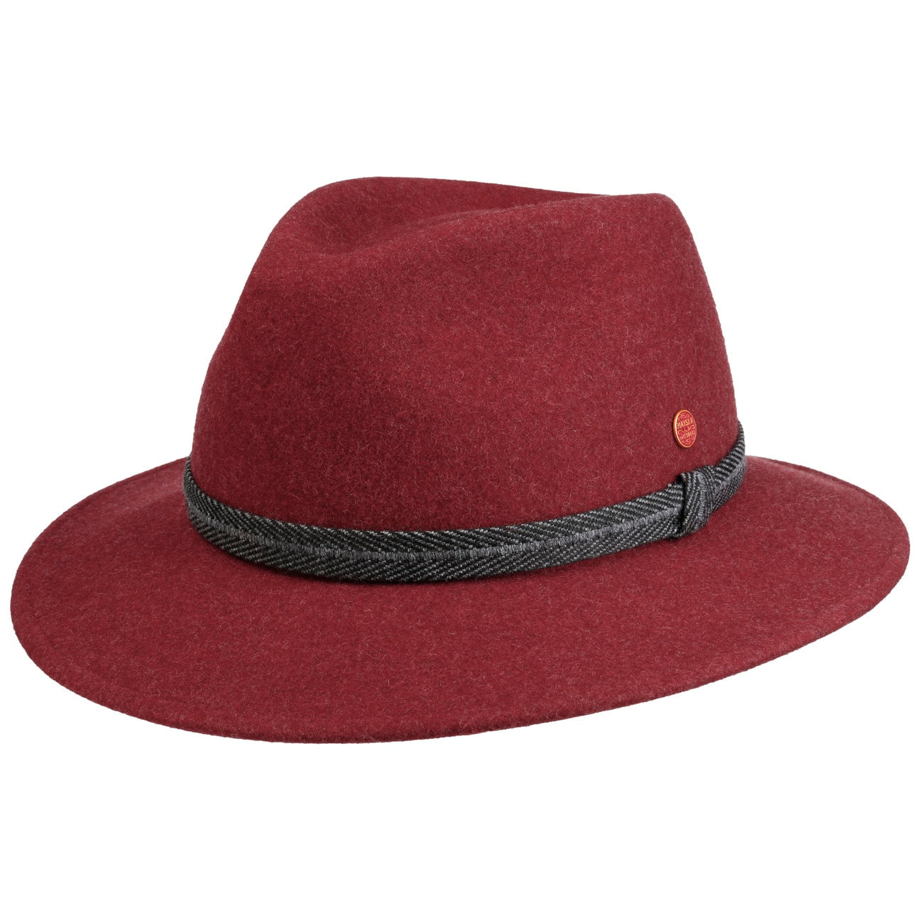 mayser-gedeon-plus-traveller-wollhut-f-r-herren-knautschbarer-regenhut-aus-wollf image 6