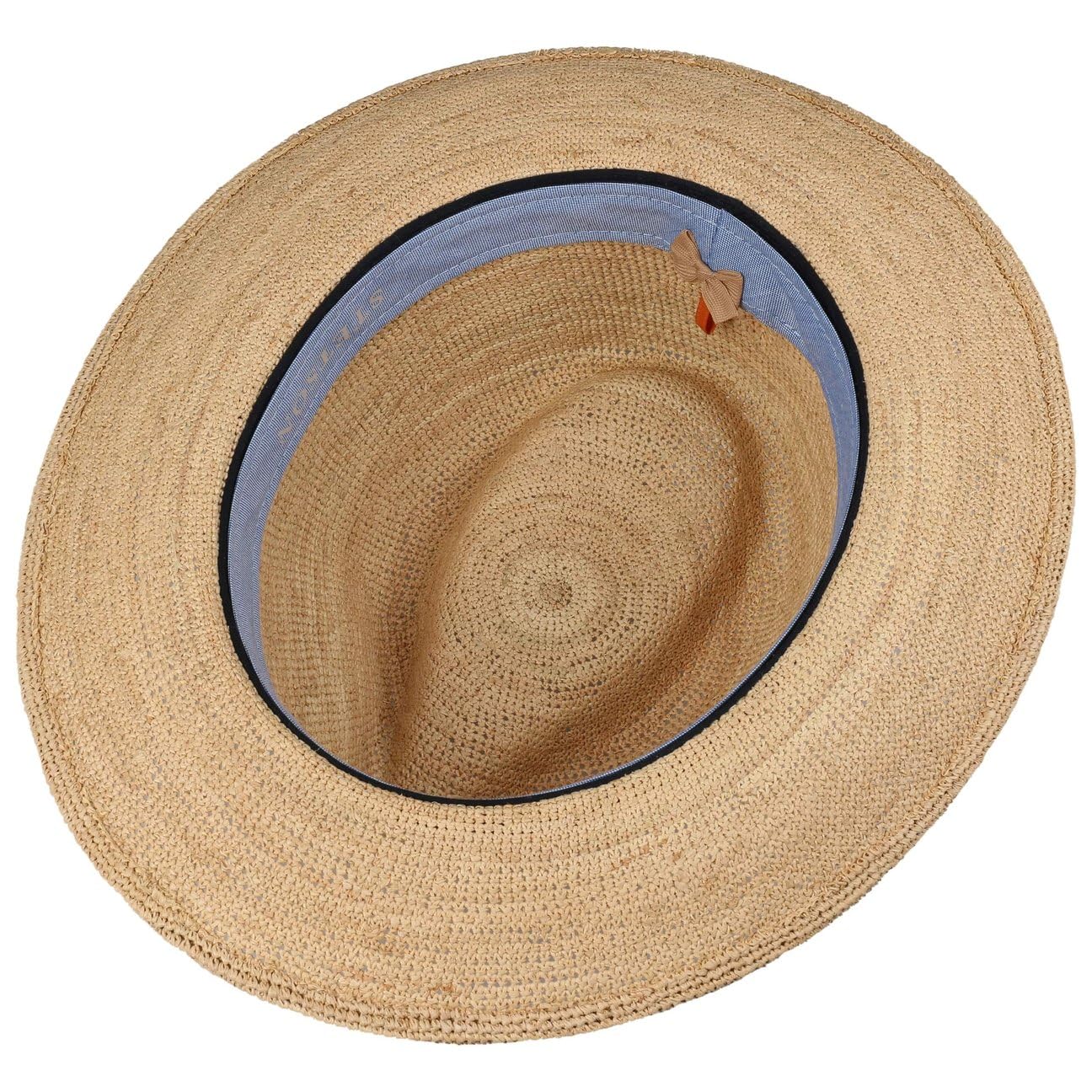 stetson-jenkins-crochet-fedora-strohhut-raffia-made-in-italy image 5