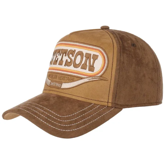 stetson-buffalo-horn-cap-herren-snapback-basecap-velour-mit-markenschriftzug image 1