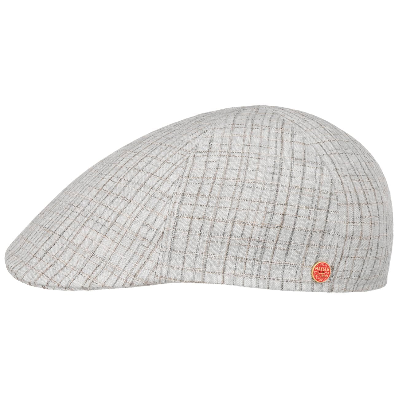 mayser-paddy-cipriota-flatcap-leinen-flatcap-mit-6-panel-schnitt image 2