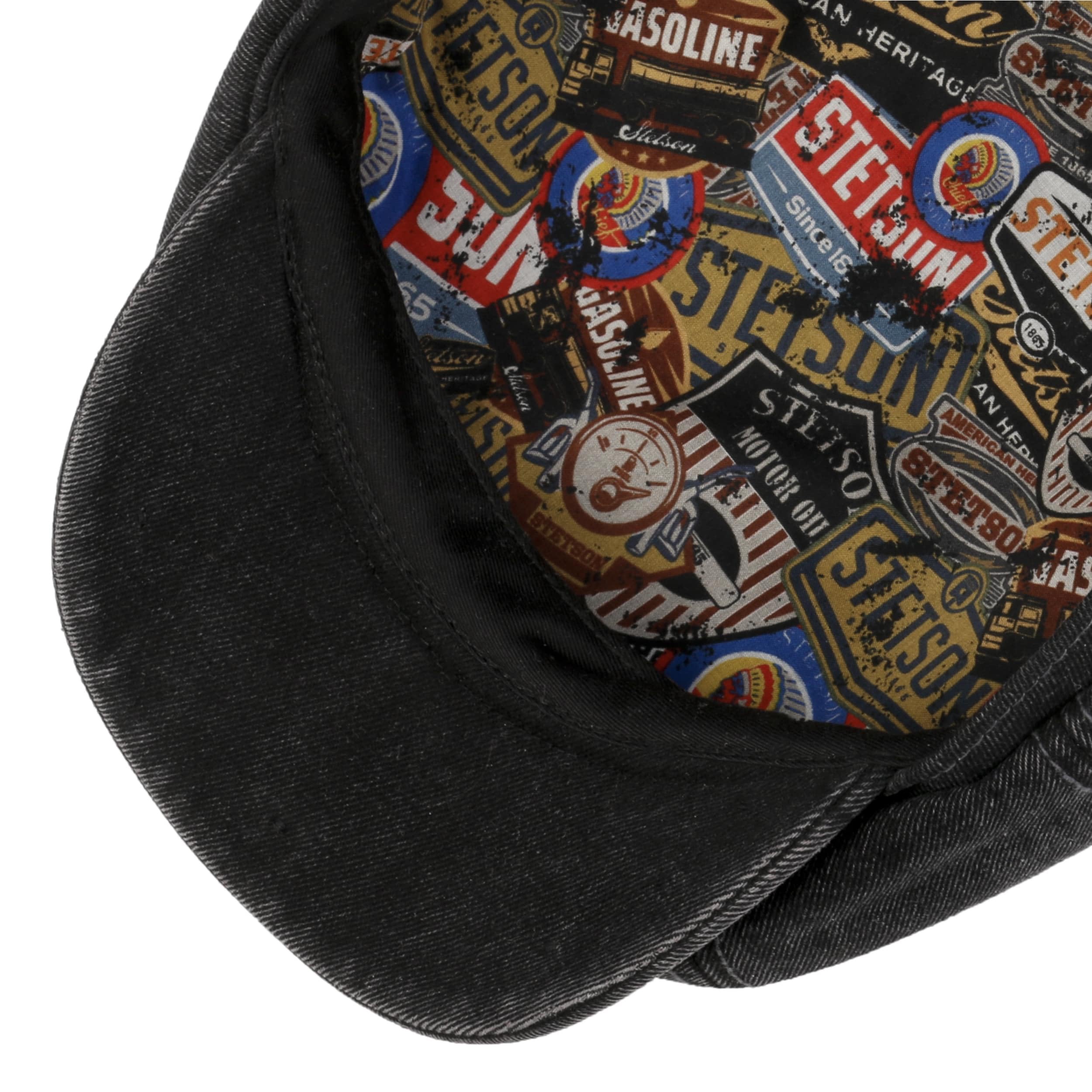 stetson-hatteras-schirmm-tze-newsboy-baumwolle-herbst-winter image 3
