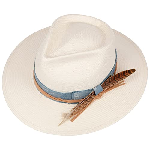 stetson-feather-trim-toyo-western-strohhut-cremewei-mit-ripsband-und-feder image 7