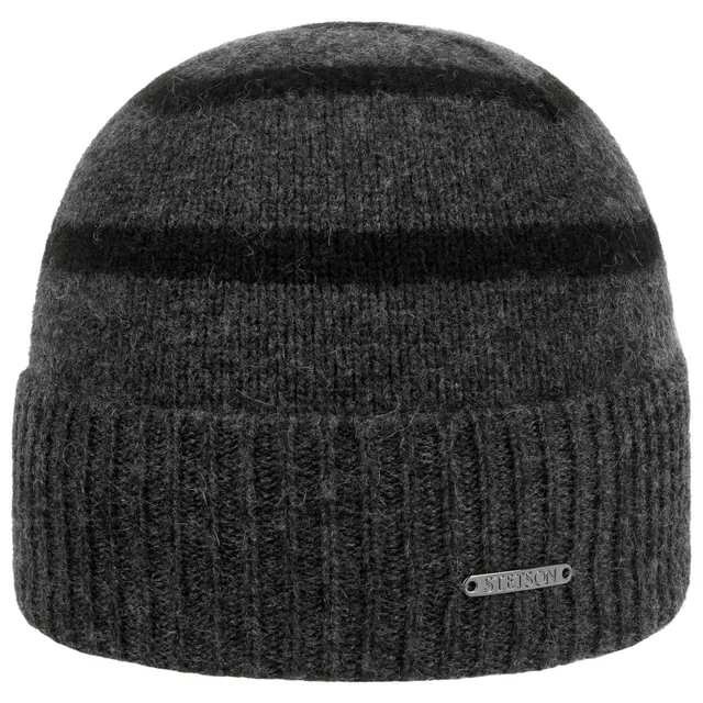 stetson-darfield-beanie-rollrand-gestreift-made-in-germany image 1