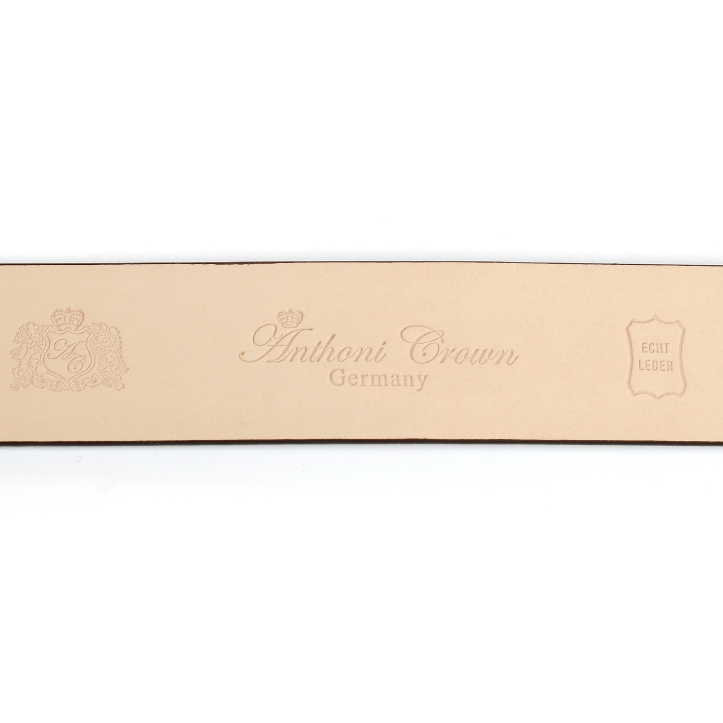 anthoni-crown-damen-lederg-rtel-4tvtg-3-8-cm-breit-gold-mit-matter-dornschnalle image 3