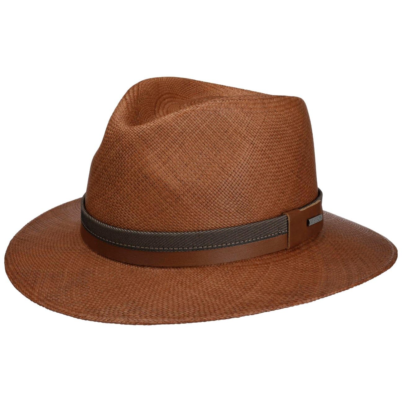 stetson-vermaron-traveller-panamahut-panamastroh-natur-lederband-made-in-ecuador image 7