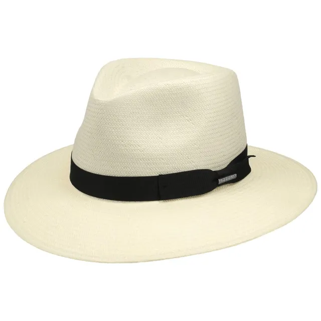 stetson-toyo-traveller-strohhut-fedora-creme image 1
