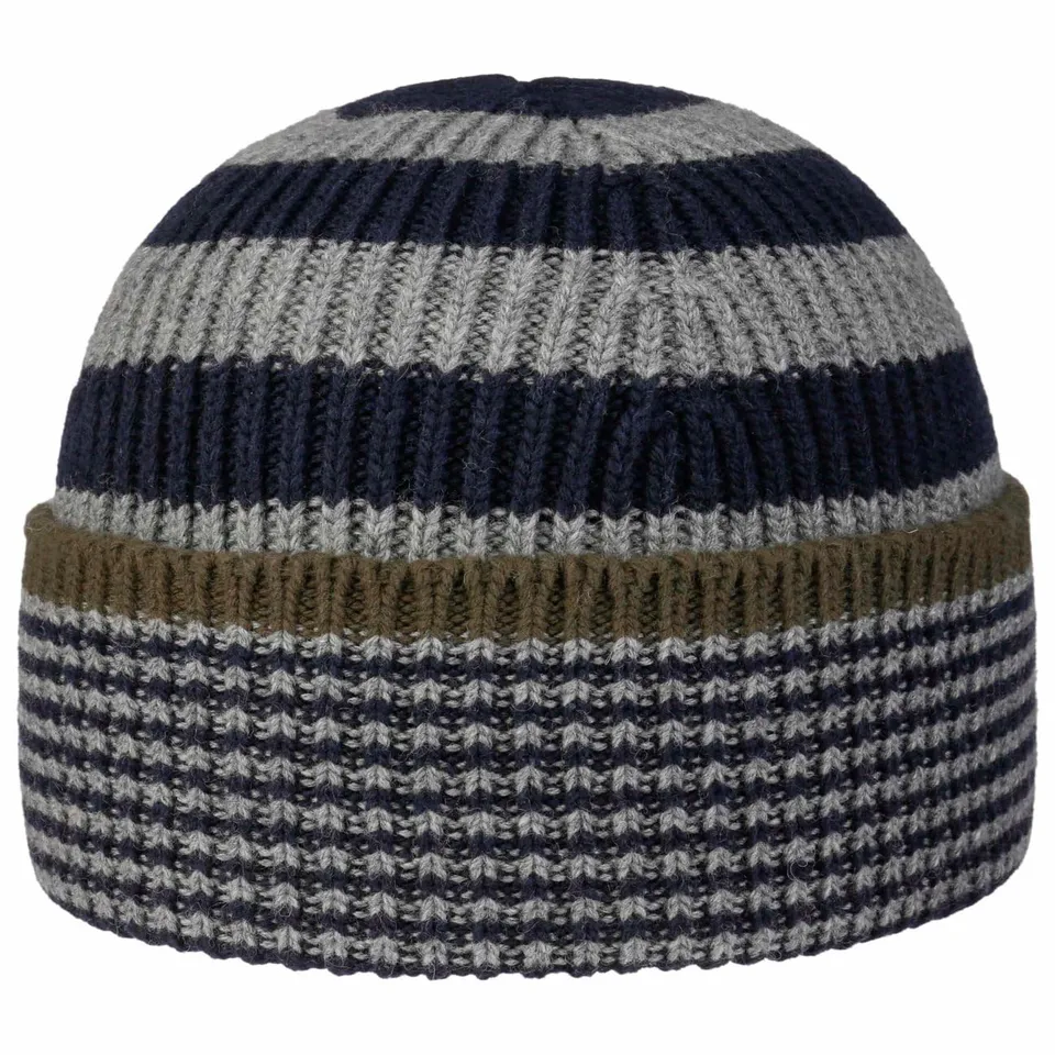 stetson-dillingham-umschlagm-tze-beanie-gestreift-mehrfarbig-made-in-italy image 1