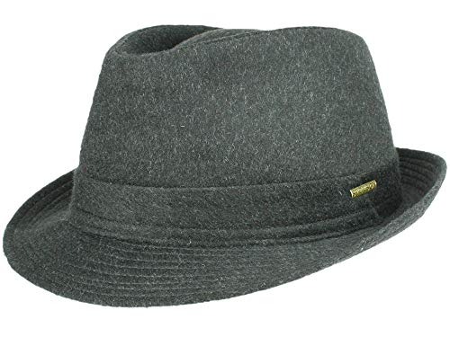 stetson-benavides-trilbyhut-aus-wolle-mit-teflon-anthrazit image 5