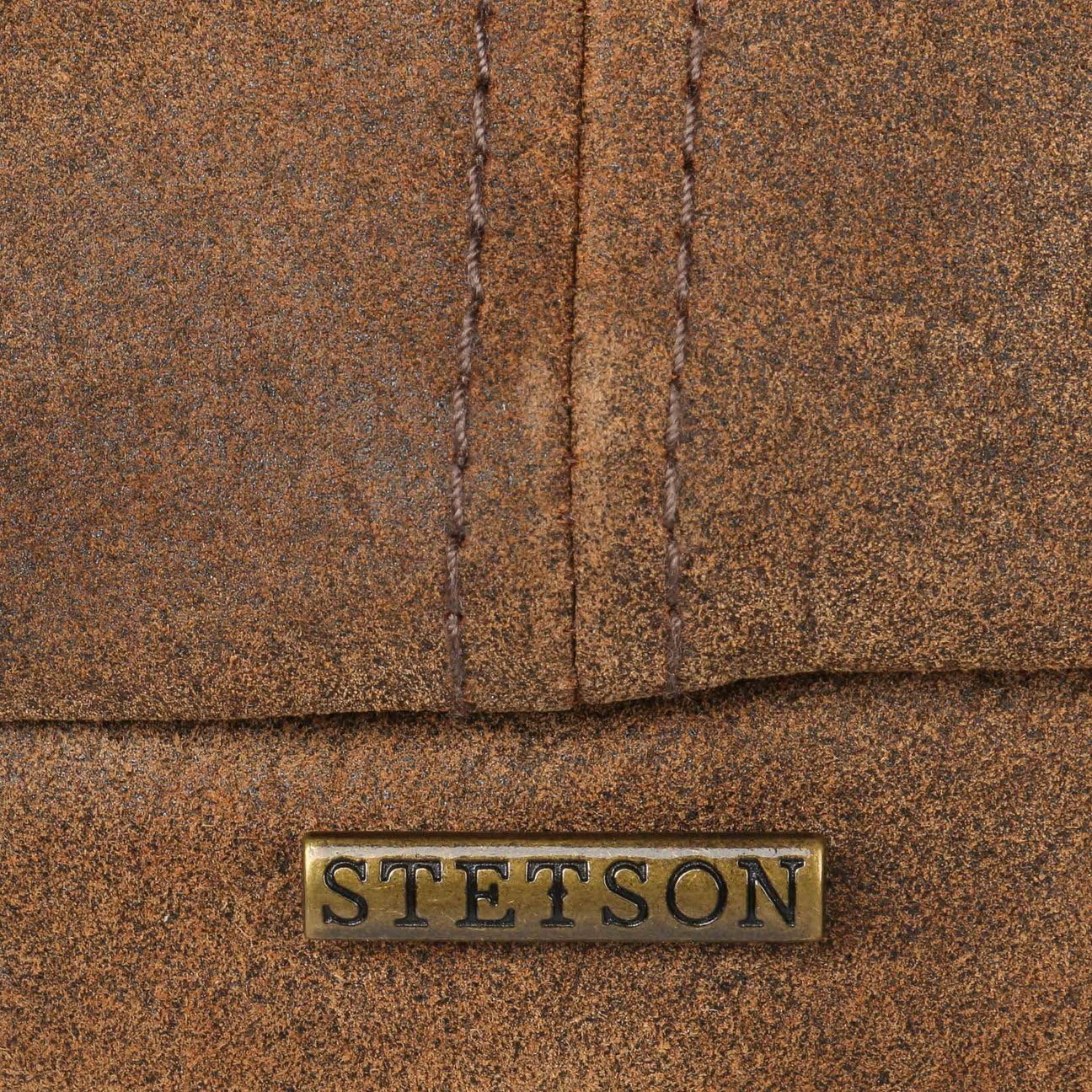 stetson-burney-hatteras-schirmm-tze-herren-echtleder-vintage image 7