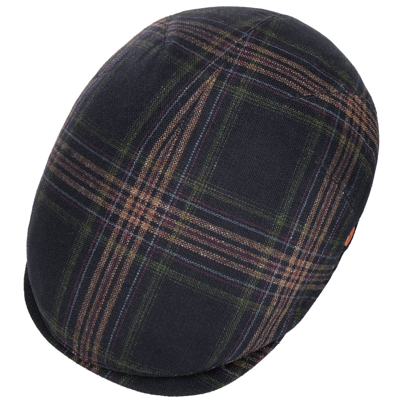 mayser-simon-plus-flatcap-mit-ohrenklappen-aus-seide-im-karo image 4