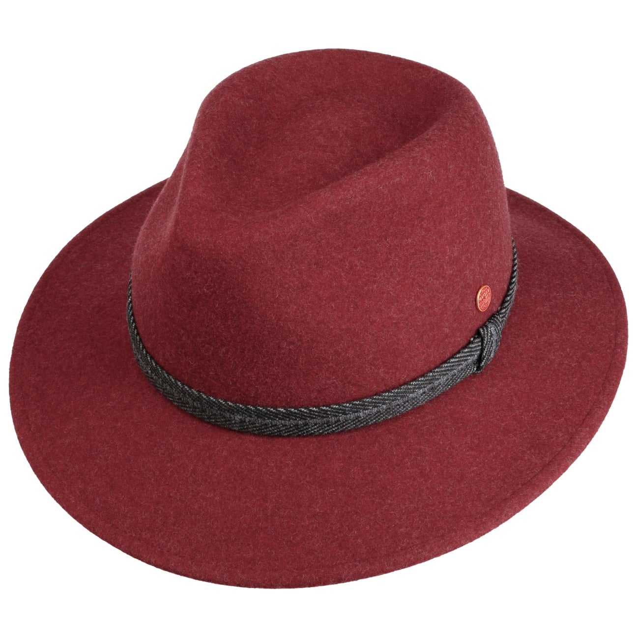 mayser-gedeon-plus-traveller-wollhut-f-r-herren-knautschbarer-regenhut-aus-wollf image 7