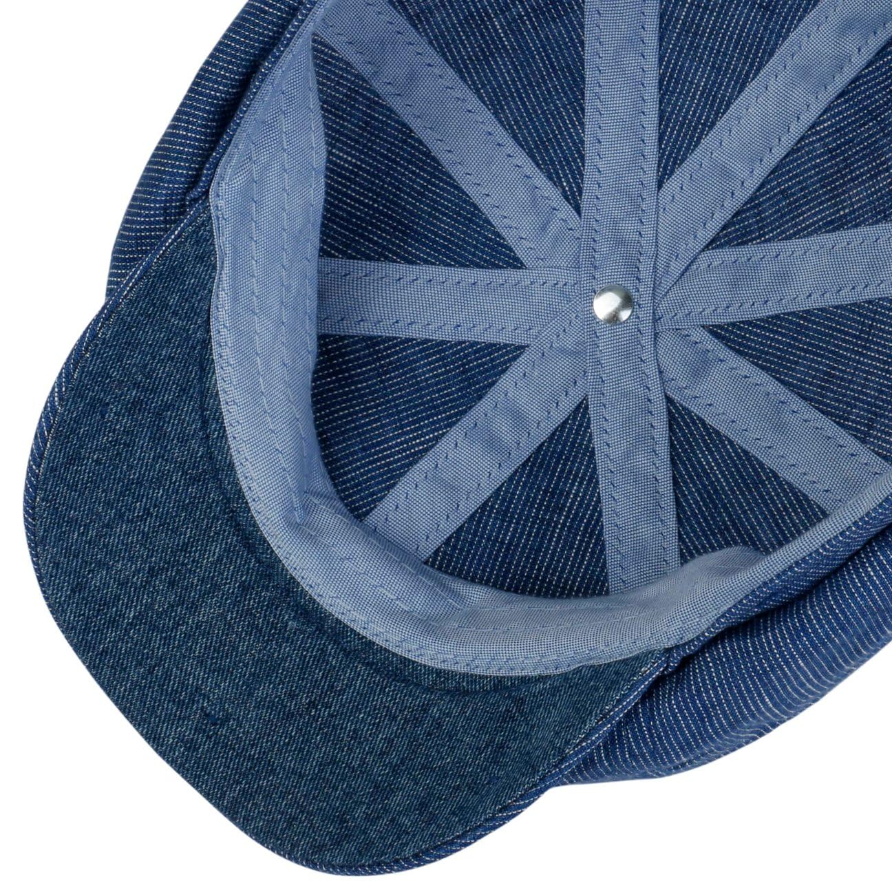 stetson-hatteras-pandico-flatcap-leinen-nadelstreifen-herren image 4