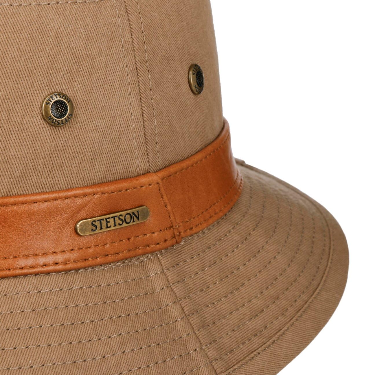 stetson-chino-twill-bucket-hut-mit-uv-schutz-und-lederband-herren image 4
