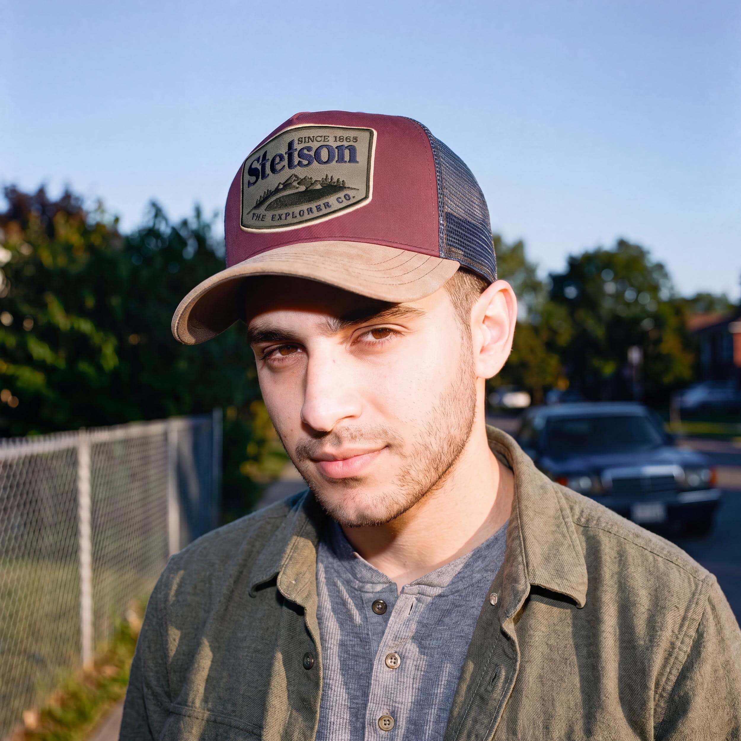 stetson-the-explorer-co-truckercap-snapback-mesh-baumwolle image 3