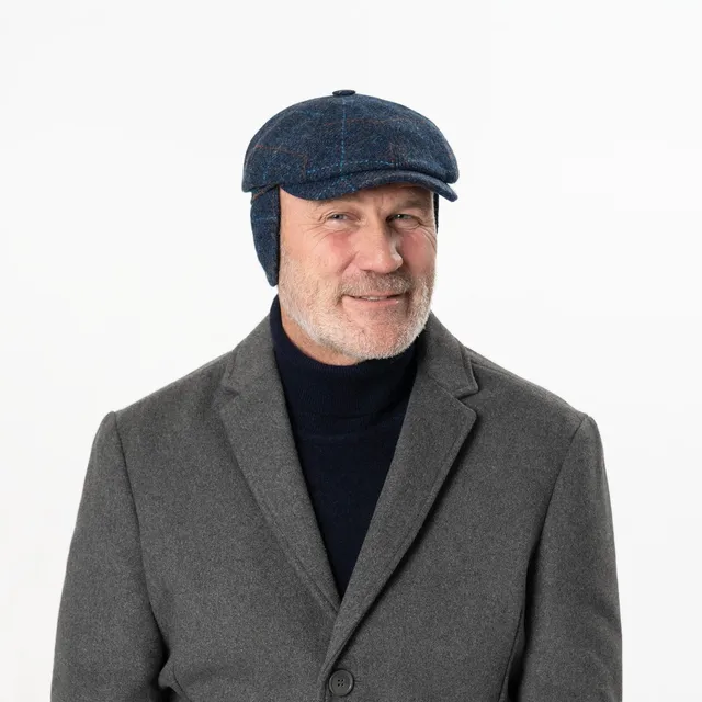 mayser-seven-premium-harris-tweed-flatcap-sidney image 1