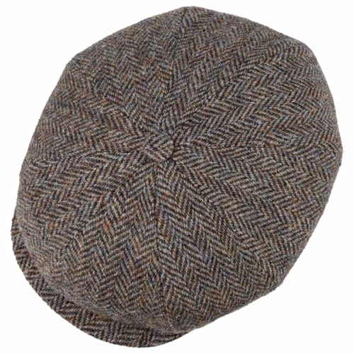 stetson-hatteras-schirmm-tze-harris-tweed-fischgrat-herren-made-in-eu image 8