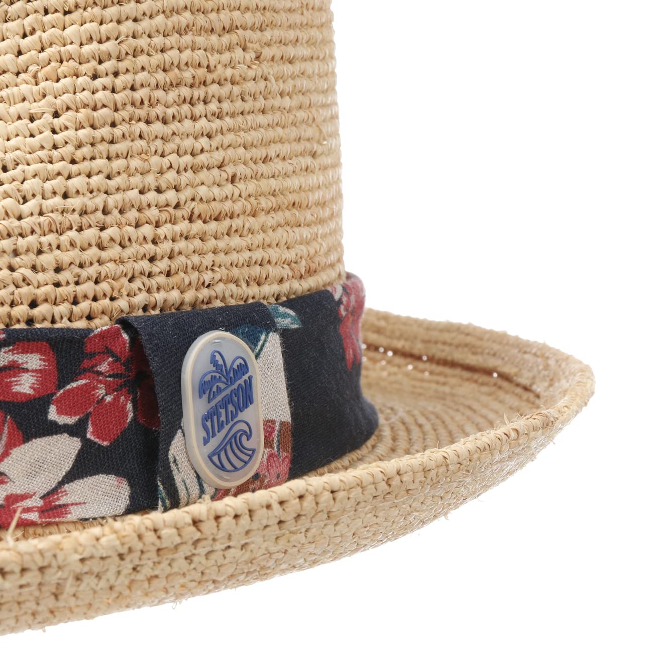 stetson-risola-crochet-player-strohhut-natur-mit-ripsband image 4