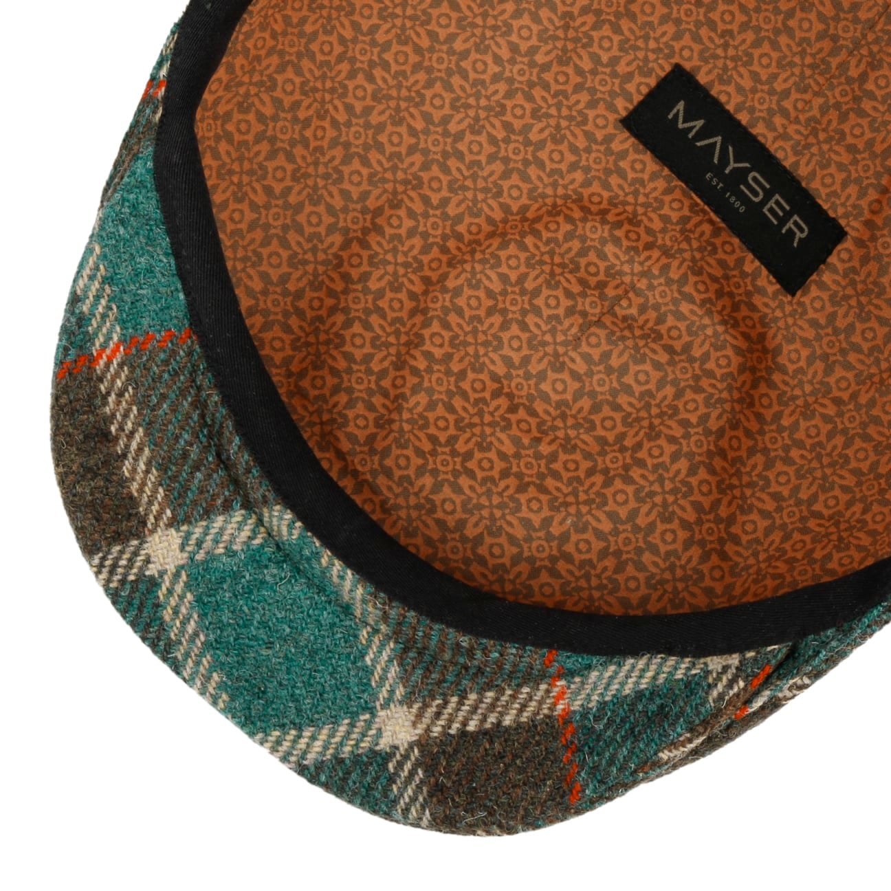 mayser-sidney-big-colour-check-flatcap-aus-schurwolle image 8
