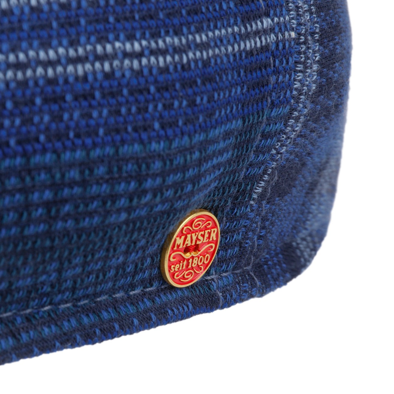 mayser-prince-soft-cotton-mix-flatcap-herren-schieberm-tze-gestreift image 5