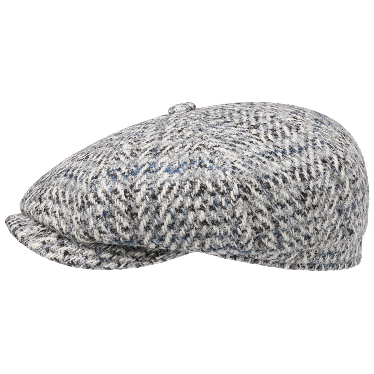 stetson-levico-flatcap-fischgrat-aus-schurwolle-handmade-in-germany image 1