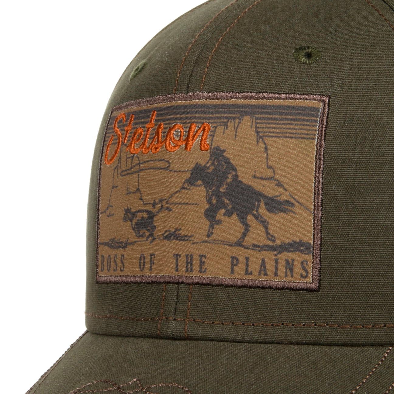 stetson-boss-of-the-plains-baumwollcap-6-panel-herren image 6