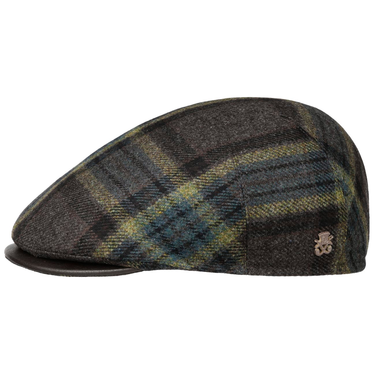 mayser-marzio-wool-check-flatcap-zechbauer-schurwolle-schieberm-tze image 2