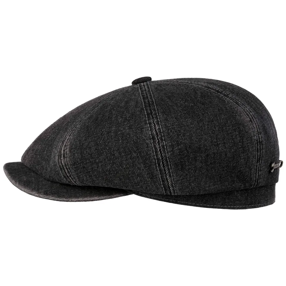 stetson-hatteras-schirmm-tze-newsboy-baumwolle-herbst-winter image 1