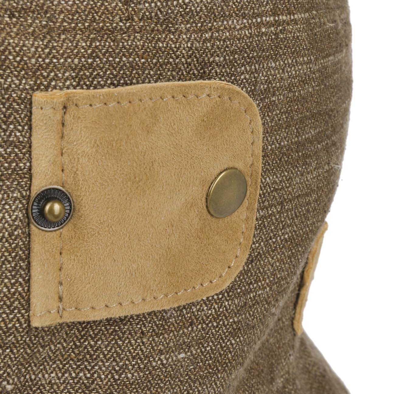 stetson-convertible-fliegerm-tze-unisex-herringbone-leinen-seide-baumwolle-made- image 5