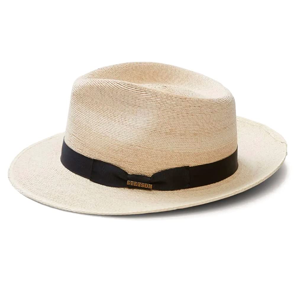 stetson-rushmore-palm-fedora-strohhut-stratoliner-sommer image 2